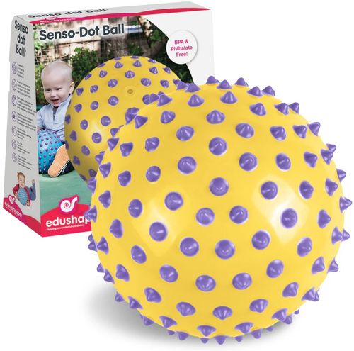 כדור תחושות/עיסוי ענק אטום ורך עם זיזים בגודל 18 ס