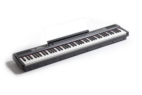 פסנתר דיגיטלי 88 קלידים עם בלוטות’ CRISTAL DPro200 +מעמד תווים שקוף+פדל ארוך