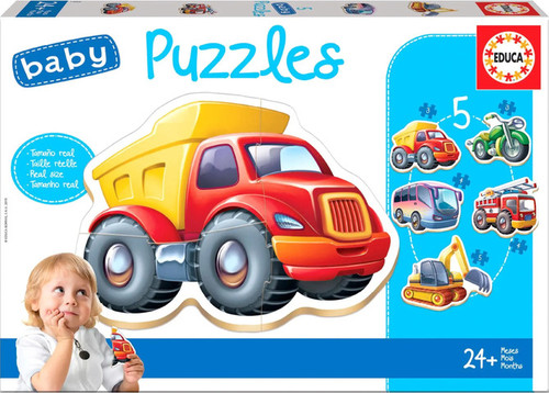 פאזל לפעוטות כלי תחבורה 