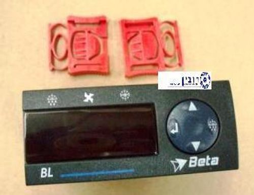 בקר טמפר 2 כניסות מגע הפעלה הפשרה +צופר 230V