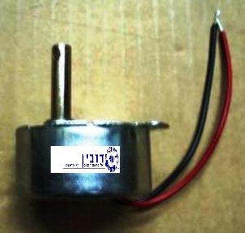 מנוע למסובב צלחת מיקרוגל עם 2 חוטים ציר ארוך 4/5 סיבובים לדקה