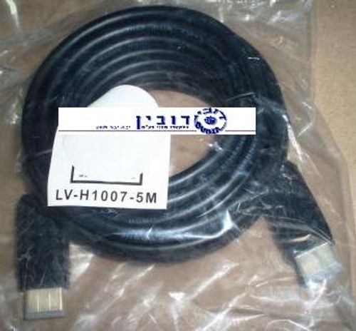 כבל HDMI 1.4 בשקית 5 מטר TIKALINE