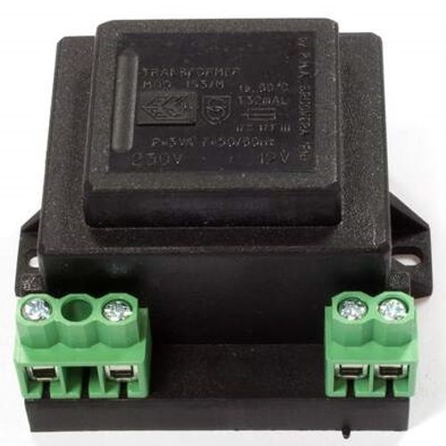 שנאי לבקר מ220V ל12V