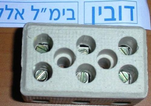 מהדק חרסינה מספר 3 משולש