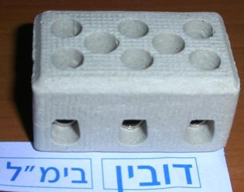 מהדק חרסינה מספר 3 משולש