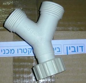 ניפל Y לצנור לחץ