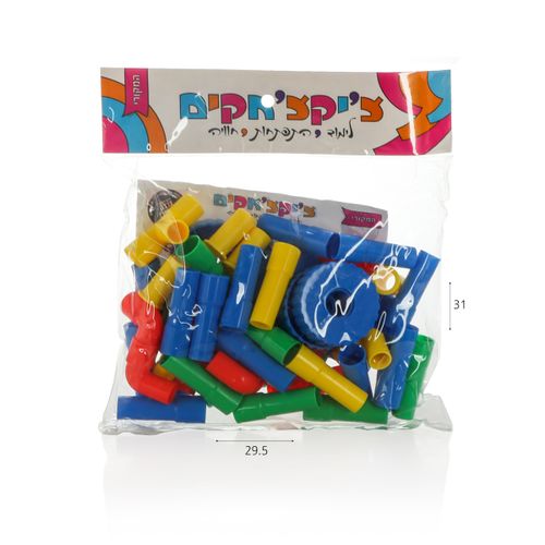 הרכבה בשקית צינורות וגלגלים איכותי 400 גרם