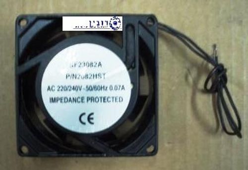 מאורר מרובע 80X80X25 כדורי עם חוטים 220V