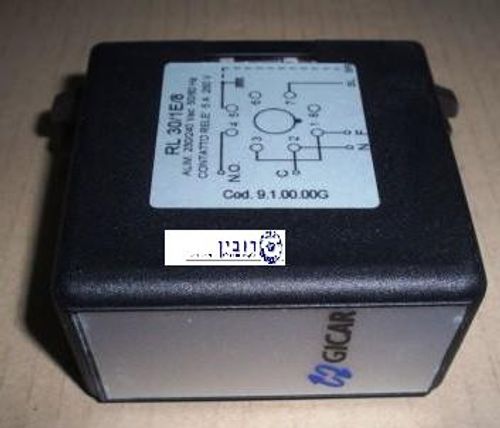 קופסת ממסר RL30/1E/8 230V 5A GICAR