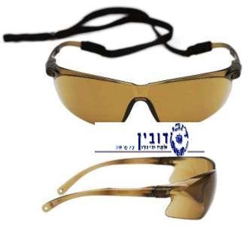 משקפי מגן טורה חום 3M 71501-02