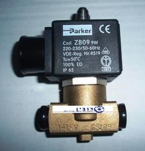 סליל פארקר 230V 9W עם בסיס חיבורים 1/4X1/4תלת דרכי