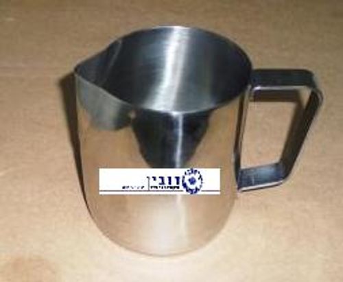 כד נירוסטה לחלב 0.6ליטר (אברהמי)