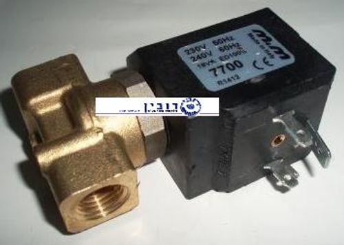 ברז חשמלי תעשייתי 1/4X1/4 230V 14W