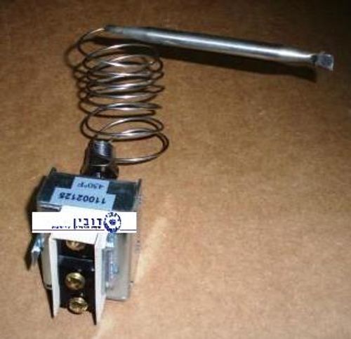 טרמוסטט הגנה 450F לתנור תעשייתי הברגה 1/2