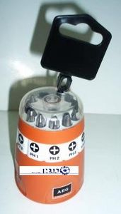 סט 9 ביטים +בוקסה באריזה עגולה MAXI BIT AEG