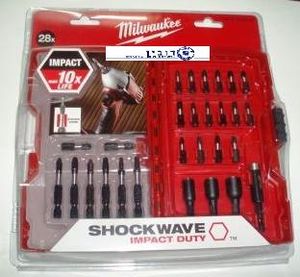 סט ביטים+ביט בוקסה 28 י"ח SHOCKWAVE