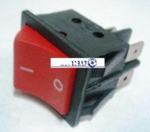 מפסק נדנדה 2 פול קפיצי לא מואר 4מגעים ON-OFF 220V