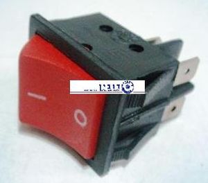 מפסק נדנדה 2 פול קפיצי לא מואר 4מגעים ON-OFF 220V