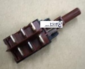 לחצן הפעלה אוניברסלי 6 מגעים פין עגול גדול חריצים בחוץ