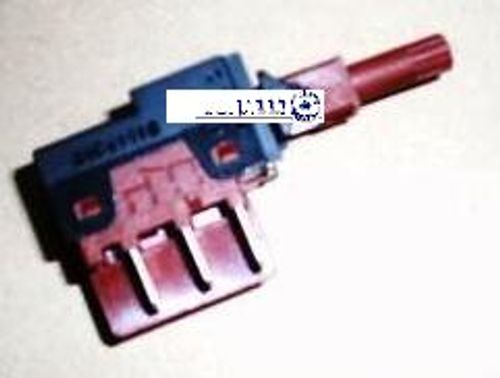לחצן הפעלה אוניברסלי 6 מגעים פין עגול גדול חריצים בחוץ