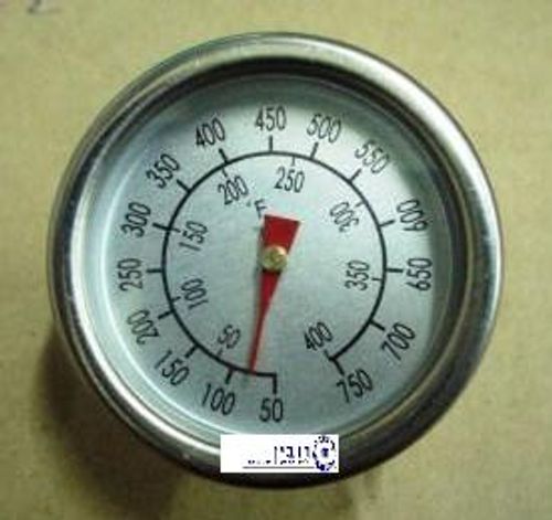 מד טמפרטורה 0-400 מעלות לתנור בהברגה