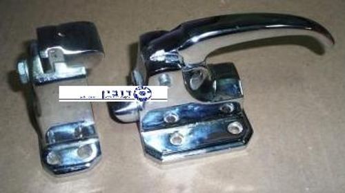 ידית מתכת מעוגלת למקרר תעשייתי עם נגדי