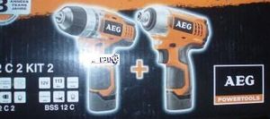 סט מברגות מיני אימפקט AEG