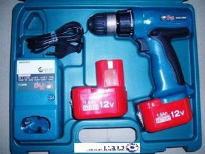 מברגה אימפקט 2סוללות FUJI 12V + מטען