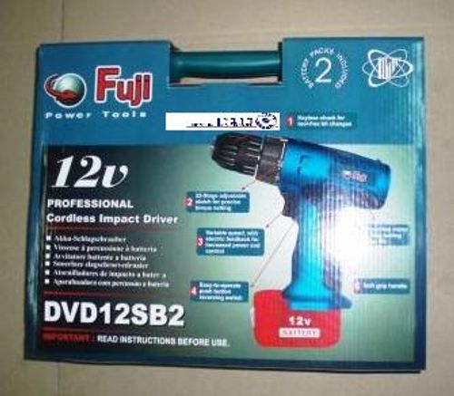 מברגה אימפקט 2סוללות FUJI 12V + מטען