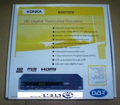 ממיר DVB-T HD לקליטת שידורי עידן+ KONKA