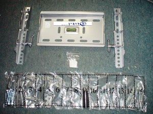 מתקן תליה אוניברסלי למסכי "14-37" LCD,ופלזמה עד 75ק"ג