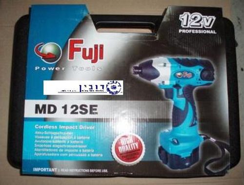 מברגה אימפקט פוגי 12V עם 2 סוללות תואם מקיטה