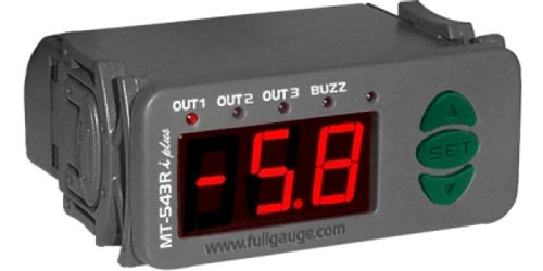 בקר טמפ' 105 +50- 115/230V עם רגש FULLGAUGE