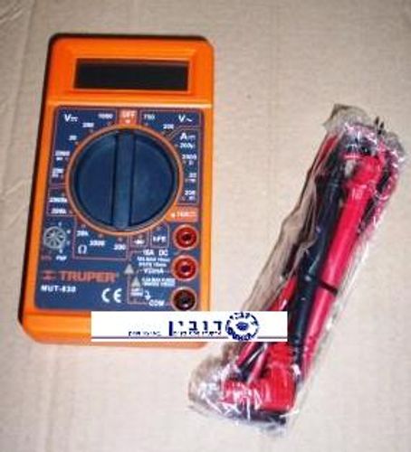 רב מודד דיגטלי דגם TRUPER MUT-830