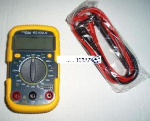 רב מודד מתח AC/DC זמזםת ותאורת מסך(MT77)