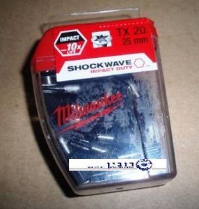 ביט טורקס TX20 SHOCK אורך 25מ"מ