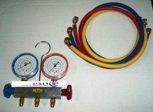סט מניפולד עם צינורות +עין R12