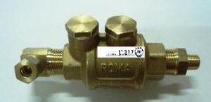 אל חוזר עם זוית עין 1/4X3/8 +ניפל מעבר3/8X1/8