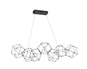 7 תלוי שחור LED 33W