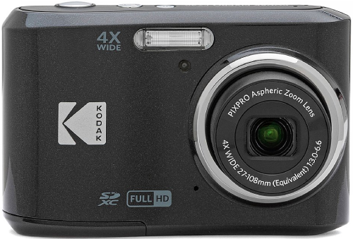 מצלמה קומפקטית קודאק צבע שחור Kodak Pixpro FZ45