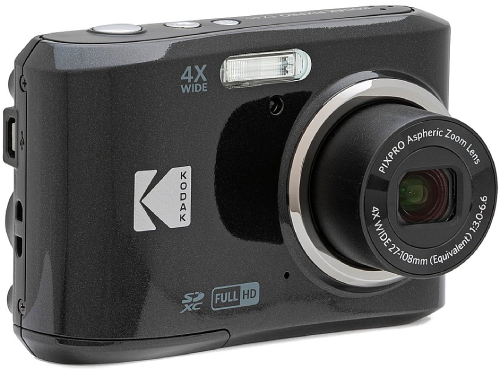 מצלמה קומפקטית קודאק צבע שחור Kodak Pixpro FZ45