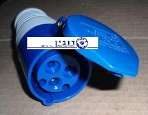 תקע כח נייד חד פאזי 3 פינים 3X16A דגם LX-013