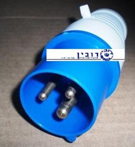שקע כח נייד חד פאזי 3 פינים 3X16A דגם LX-213
