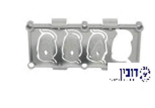 סט 3 לחצנים אובלים ואחד חסר וסטל