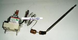 טרמוסטט חד פאזי 50-300 + כפתור