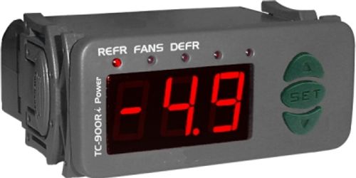 בקר טמפ' 75 +50- 115/220V עם רגש FULLGAUGE