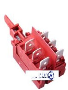 לחצן הפעלה אוניברסלי 6 מגעים אורך 3ס"מ עם הפרדה