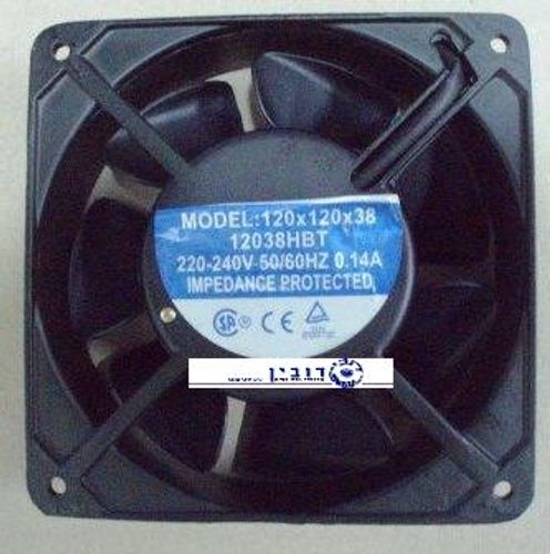 מאורר מרובע 120X120X38 220V כדורי מגעים