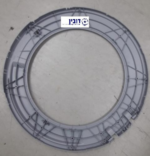 מסגרת פנימית אפורה  דלת מכונת כביסה בוש 7 ק
