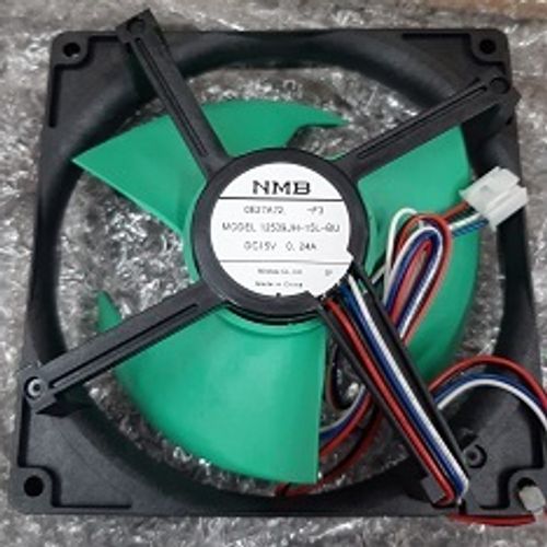 פאו פריזר 12.5X12.5 DC15V - 0.24A עם פלג 4 חוטים למקרר שרפ דגם חדש